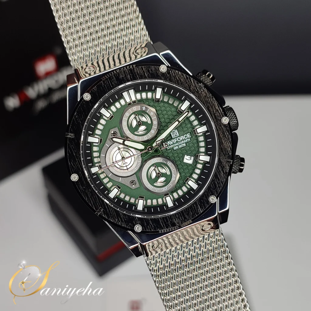 ساعت مچی نیوی فورس nf 8027 s/gn