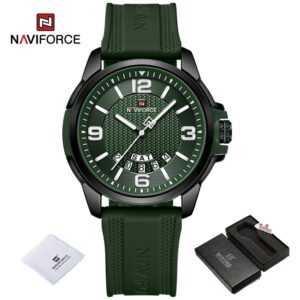 NAVIFORCE 9215T Top Brand Men s Watch Fashion Sports Quartz Digital Wrist Watches Silicone Casual Waterproof 22 300x300 - جدیدترین محصولات