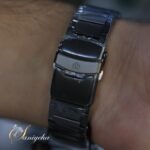 ساعت مچی مردانه بیگوتی دو زمانه ژاپنی با تقویم ماهانه و بدنه فول استیل