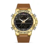 ساعت مچی مردانه ناوی فورس NAVIFORCE NF9164 G/B/L.BN
