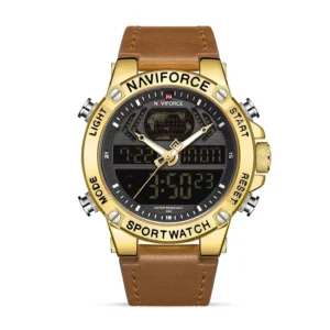 ساعت مچی مردانه ناوی فورس NAVIFORCE NF9164 G/B/L.BN