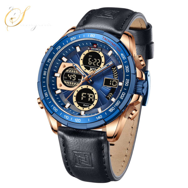 ساعت مچی مردانه ناوی فورس NAVIFORCE NF9197L RG/BE/BE