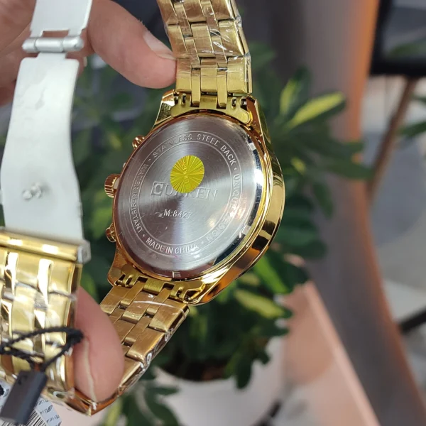 ساعت مچی مردانه کارن CURREN 8427 طلایی-سفید
