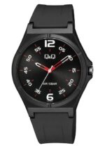 ساعت مچی کیو اند کیو V04A-005VY مردانه تمام مشکی ضدآب - نمایندگی ثانیهها