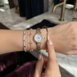 ساعت مچی زنانه اکستری مدل E1003B بند استیل